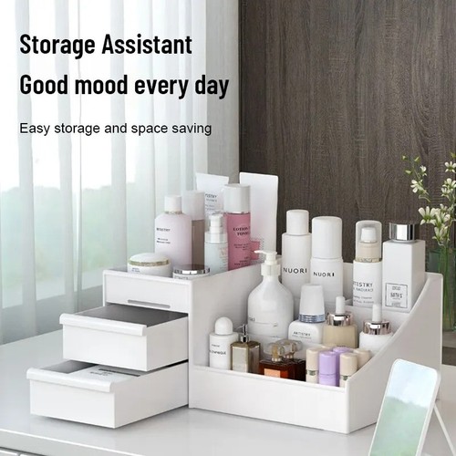 White makeup storage box - makeup,