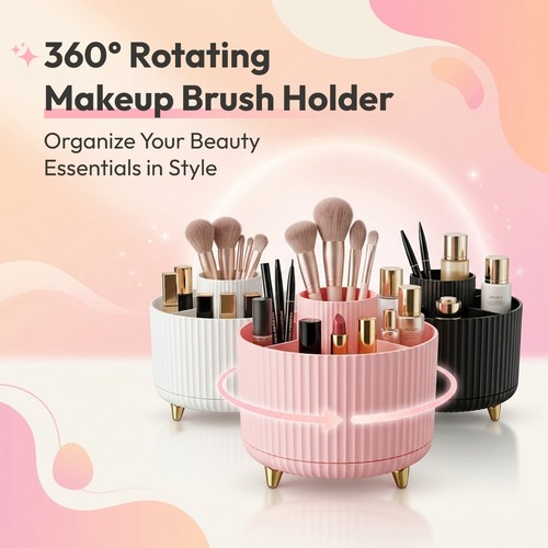 360 rotating makeup holder - rotating,