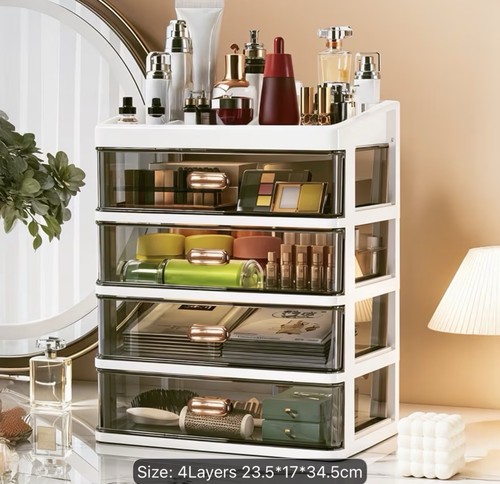 Makeup organiser drawers - organiser, 3/4