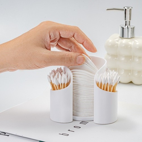 Cotton pad storage - pad, box