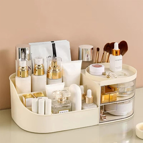 Makeup organizer with drawers - with,