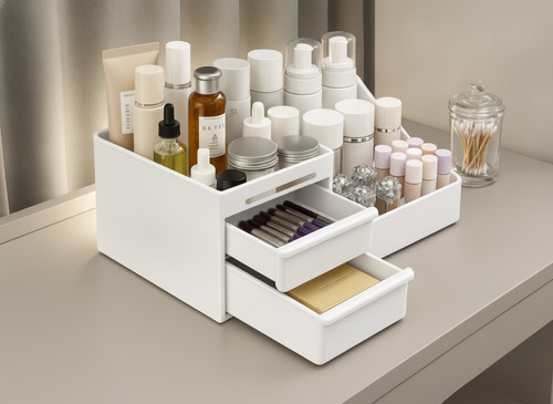 Makeup organizer cosmetic - makeup,