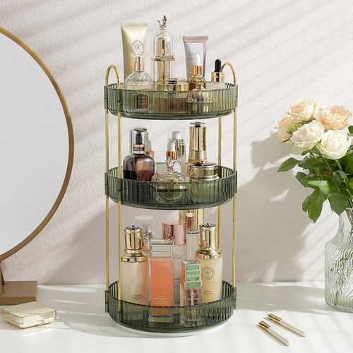 Makeup organiser 360 rotating - organiser,
