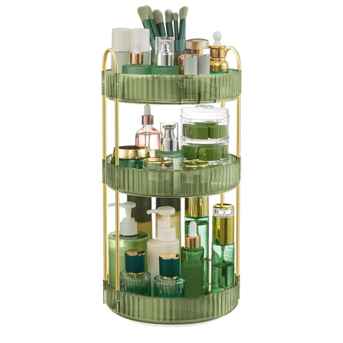 Rotating makeup organiser - rotating,