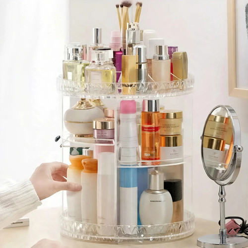 Acrylic makeup organizer - acrylic,