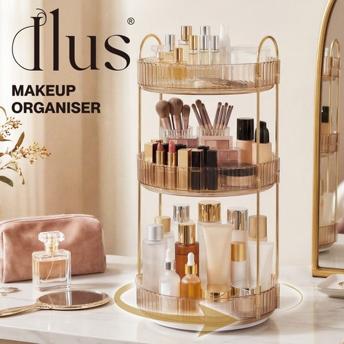 Ilus makeup organiser 360 - makeup,