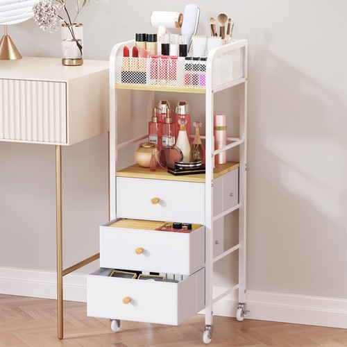 Rolling makeup organiser cart - rolling,