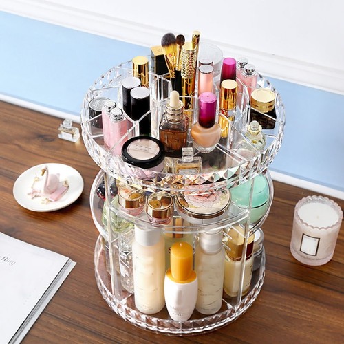Spinning makeup storage - spinning,