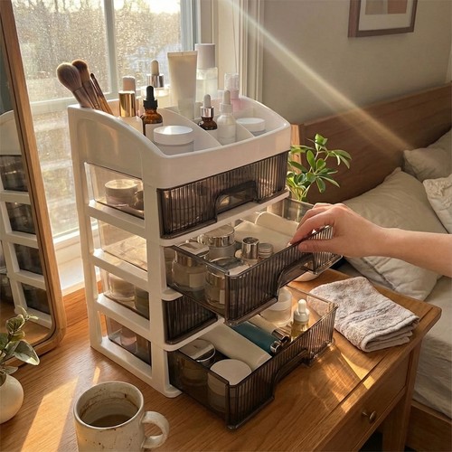 Large makeup organizer - organizer, with
