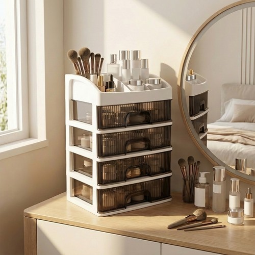 Large makeup organizer with - makeup,