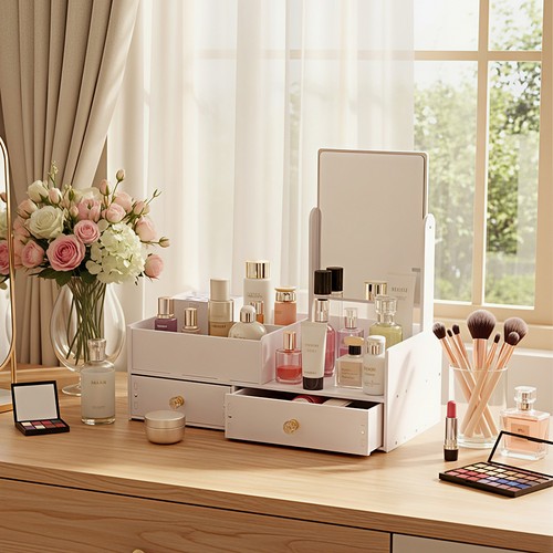 Large cosmetic storage make - cosmetic, make-up