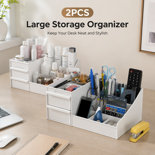 Spacious makeup storage - 2x,